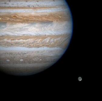 Space Image Eyeing Ganymede