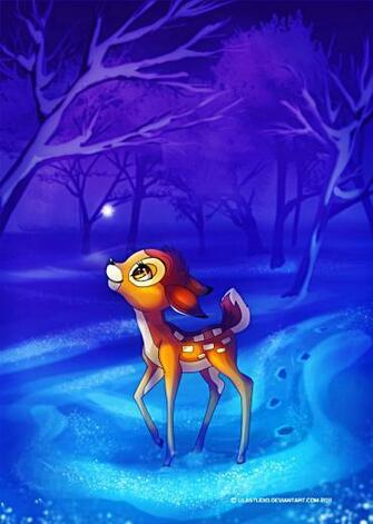 Walt Disney Characters Image Fan Art Bambi HD Wallpaper