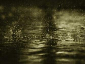 Wallpaper Rain Love Alone Sad