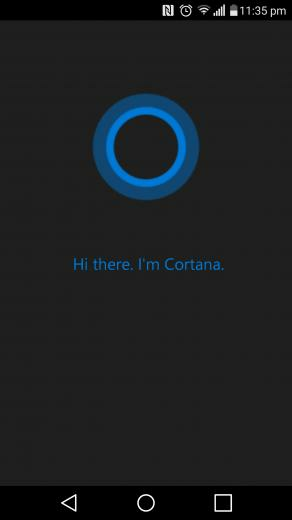 X Png 152kb Microsoft Cortana For Android Leaks