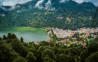 Wallpaper Forest Trees Mountains Lake Home India The