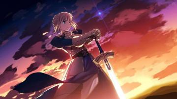 Fate Stay Night Saber Anime