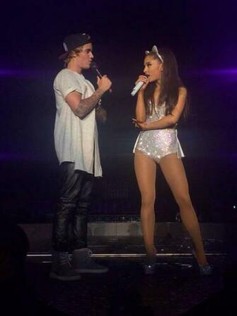 Ariana Grande Justin Bieber Image By