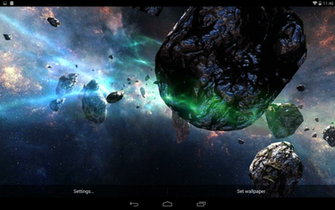 Asteroids Pack Live Wallpaper