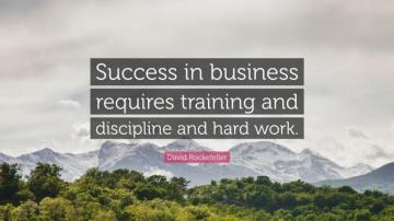 Work On The Business Quotes David Rockefeller Wallpaper