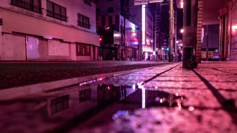 Blue And Pink Aesthetic Neon Wallpaper