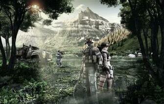 Wallpaper Trees The Game Mountain Art Games Shooter
