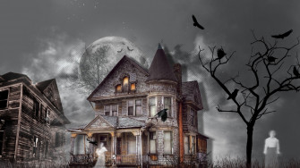 Haunted House Wallpaper Image
