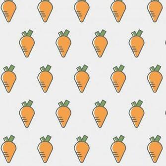 Carrot Pattern Background Vector