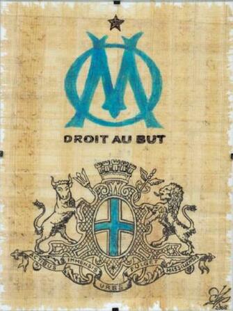 Om Olympique Marseille Fond Cran Wallpaper