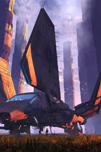 Wallpaper Star Wars Fantasy Art Shuttle
