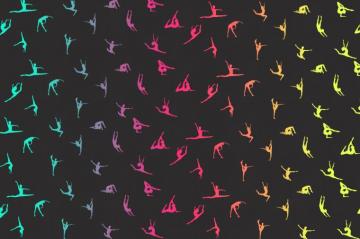 Alt Background Gymnast Collage Acro Fit Gymnastics Center