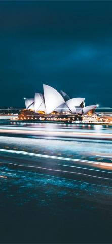 Sydney Australia HD Background iPhone X Wallpaper