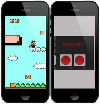 Bakgrunder Till iPhone Med Nintendo Tema Array Se