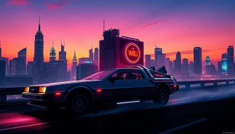 Back To The Future Dual Monitor Wallpaper