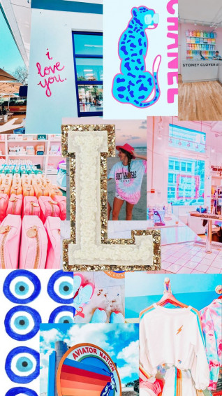 Preppy L Wallpaper iPhone