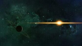 Outer Space Starlight Wallpaper