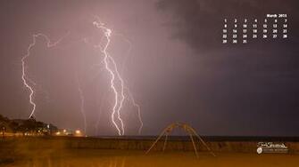 Desktop Wallpaper Lake Michigan Lightning Picture