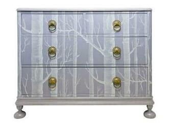 Blind Pash Interiors Wallpapered Furniture