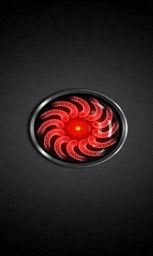 Bigger Droid Red X Eye Live Wallpaper For Android Screenshot