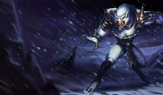 Cn Tundra Hunter Warwick Official League Of Legends Splash Art