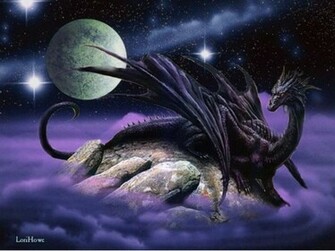 Wallpaper Xp Purple Dragon