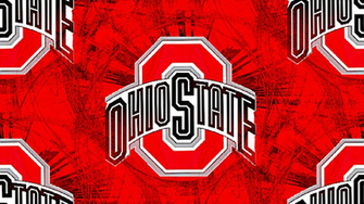 Ohio State Red Block O Football