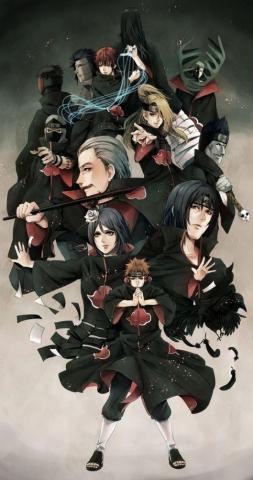 Akatsuki HD Wallpaper Portrait Teahub Io