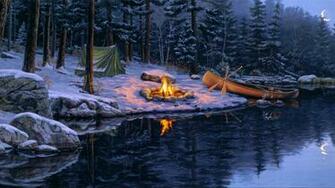 Campfire Wallpaper Net