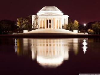Thomas Jefferson Memorial At Night 4k HD Desktop Wallpaper For