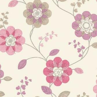 K2 Feature Wallpaper Angelina Pink Cream At Wilko