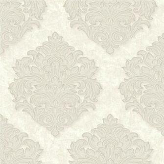 Large Damask Textured Embossed Blown Vinyl Wallpaper Vna