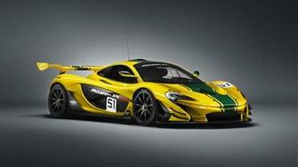 Mclaren P1 Gtr Wallpaper X Yellow And Green Livery