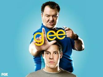 The Glee Coach And Finn Wallpaper iPhone