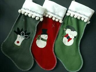 Christmas Stockings Wallpaper