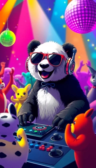 Dj Panda Wallpaper