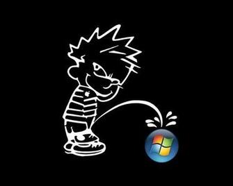 Funny Anti Microsoft Windows Wallpaper Celebrity Photo