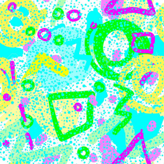 Bright 90s Style Wallpaper