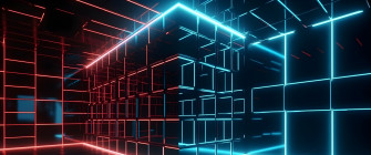 Colorful Wallpaper 4k Neon Lights Geometric