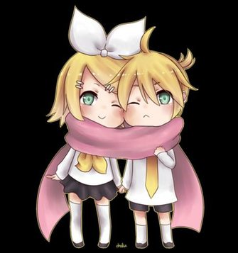 Chibi Rin And Len By Oheka