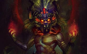 Witch Doctor Diablo Iii Art Voodoo