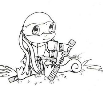 Pokemon Tmnt Squirtle Squad Pictures