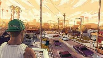 Image Gta San Andreas Carl Johnson Grove Street Games