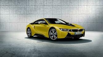 Bmw I8 Frozen Yellow Edition Wallpaper HD Car
