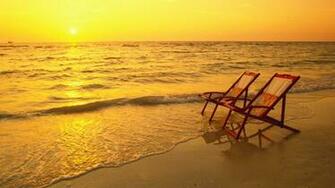 Beach Chairs HD Wallpaper Toptenpack