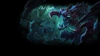 League Of Legends Cho Gath Wallpaper By Psychovivi