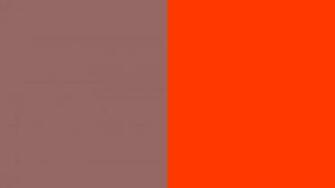 Resolution Copper Rose And Coquelicot Solid Two Color Background