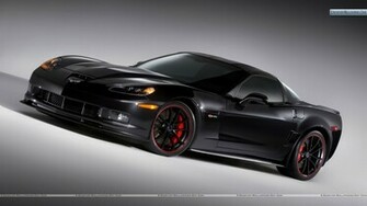 Chevrolet Corvette Z06 Centennial Edition Side In Black