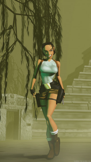 Classic Tomb Raider Mobile Wallpaper