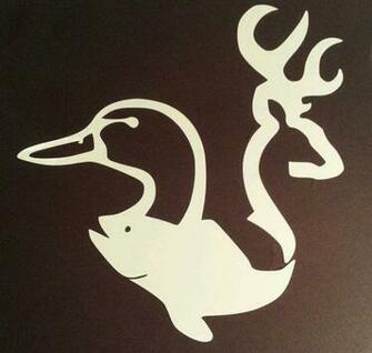 One Buck Duck Fish Hunting Custom Browning Choose Color And Size